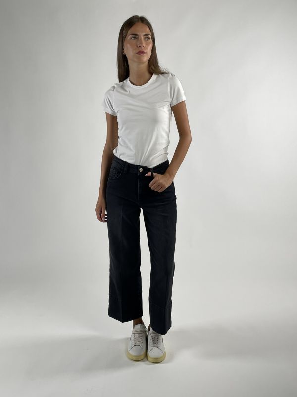 Pantalone jeans Emme - nero stone