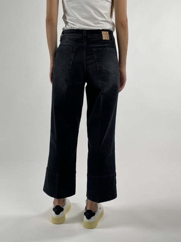 Pantalone jeans Emme - nero stone