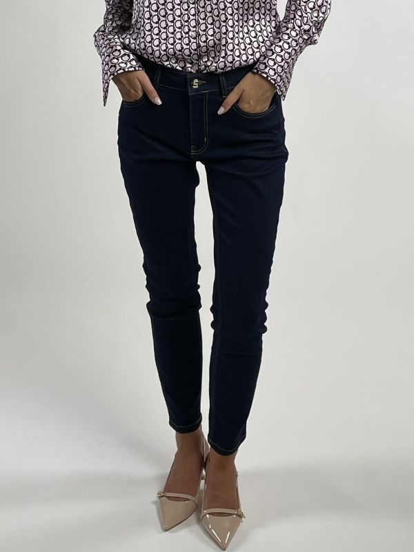 Pantalone jeans Emme - blu scuro