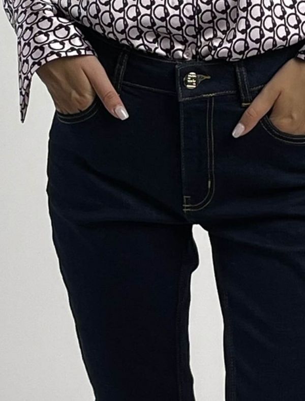 Pantalone jeans Emme - blu scuro