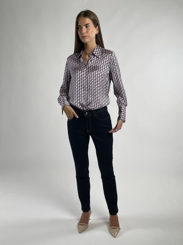 Pantalone jeans Emme - blu scuro