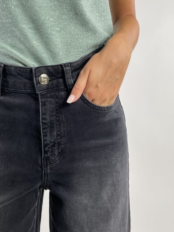 Pantalone jeans Emme - nero stone