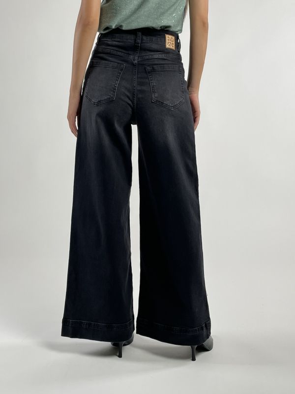 Pantalone jeans Emme - nero stone