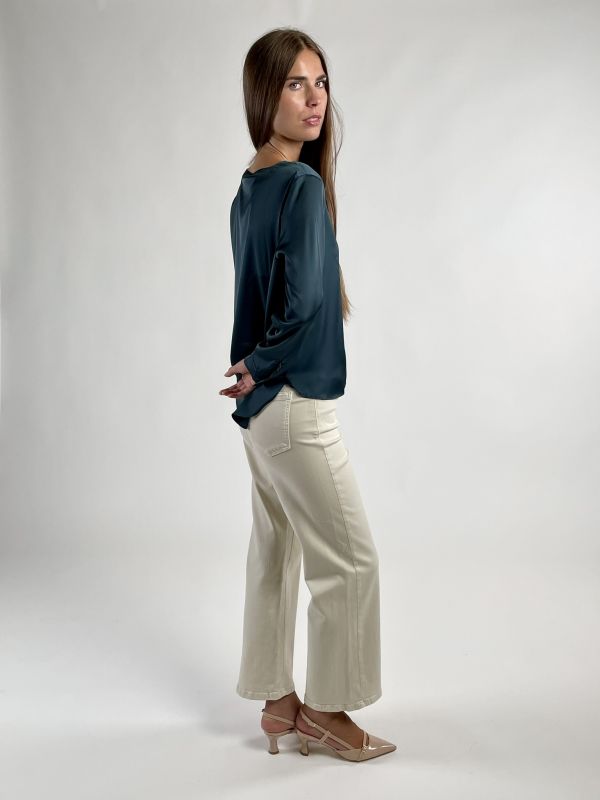 Camicia manica lunga Emme - verde