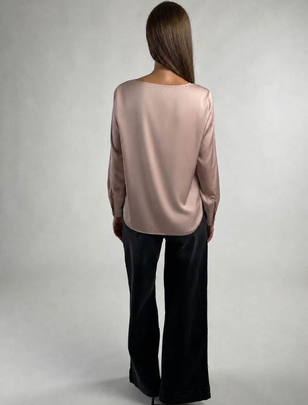 Camicia manica lunga Emme - rosa