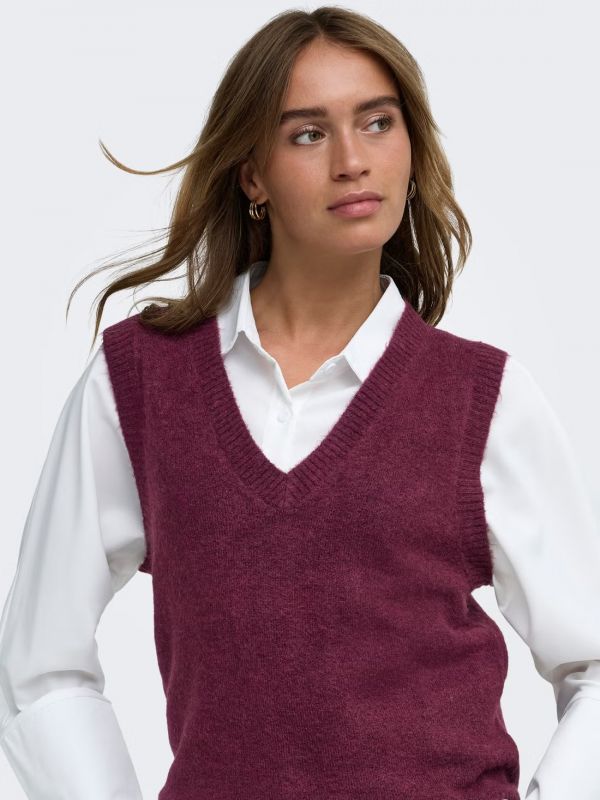Pullover senza maniche Jdy - bordeaux