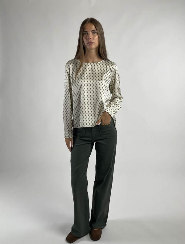 Camicia manica lunga Emme - burro