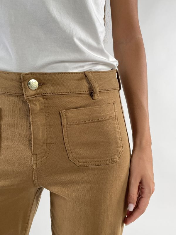 Pantalone Emme - tabacco