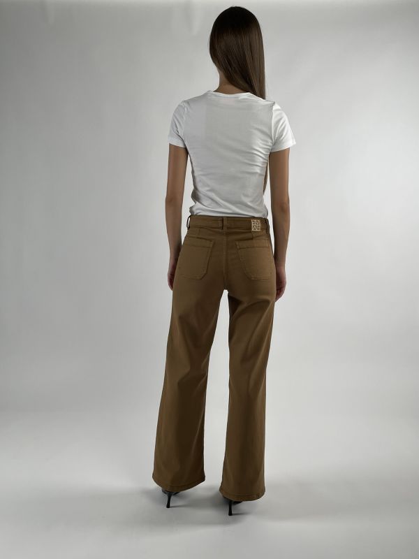 Pantalone Emme - tabacco