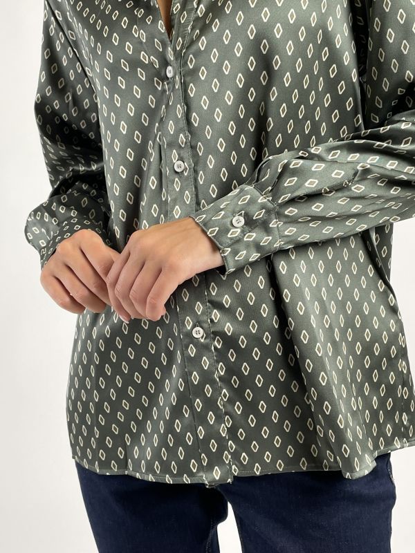 Camicia manica lunga Emme - verde