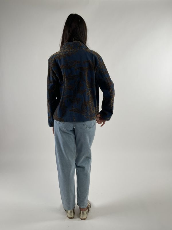 Giacca Emme - blu cammello