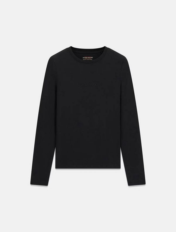 Maglia manica lunga Guess Jeans - nero