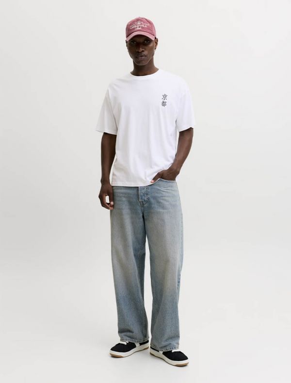 T-shirt manica corta Jack & Jones - bright white