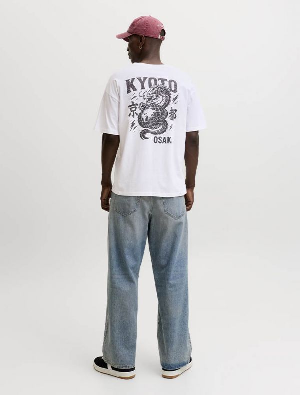 T-shirt manica corta Jack & Jones - bright white