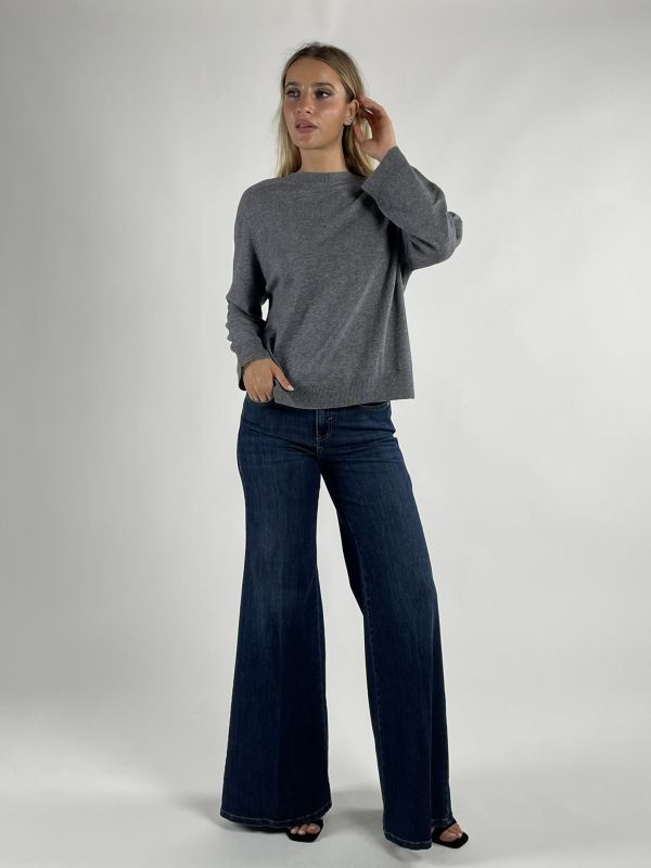 Pullover manica lunga Iblues - grigio