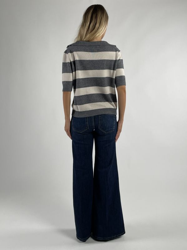 Polo manica corta Iblues - grigio
