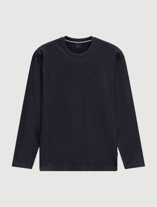 T-shirt manica lunga Bugatti - blu