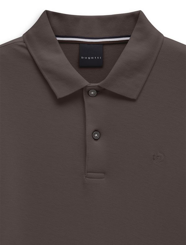 Polo manica lunga Bugatti - moro