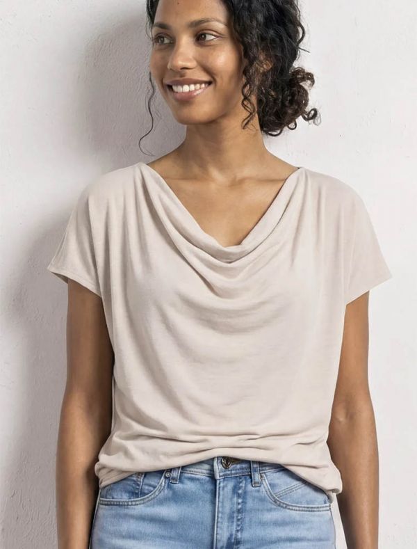 T-shirt manica corta Street One - sand