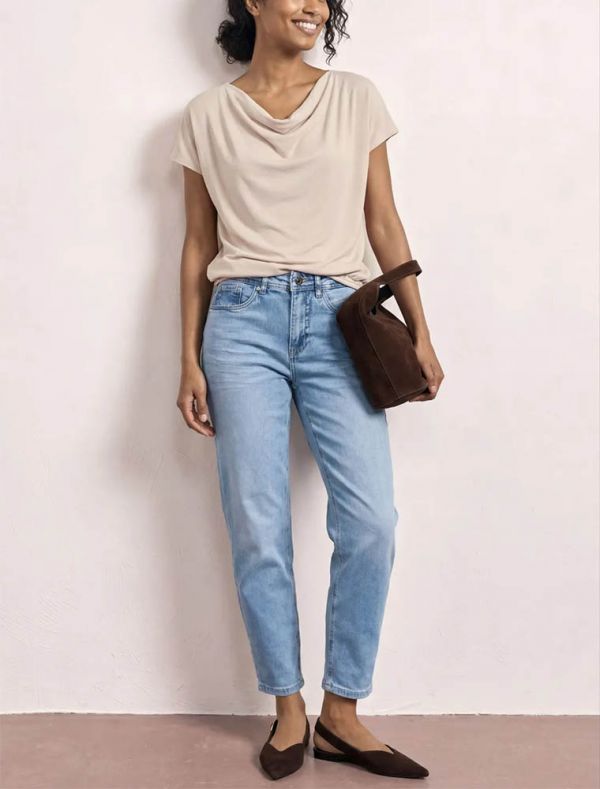 T-shirt manica corta Street One - sand