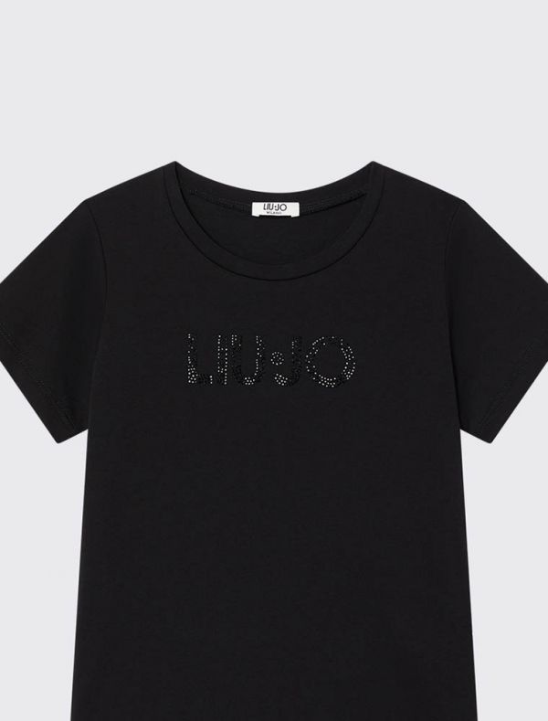 T-shirt manica corta Liu Jo - nero