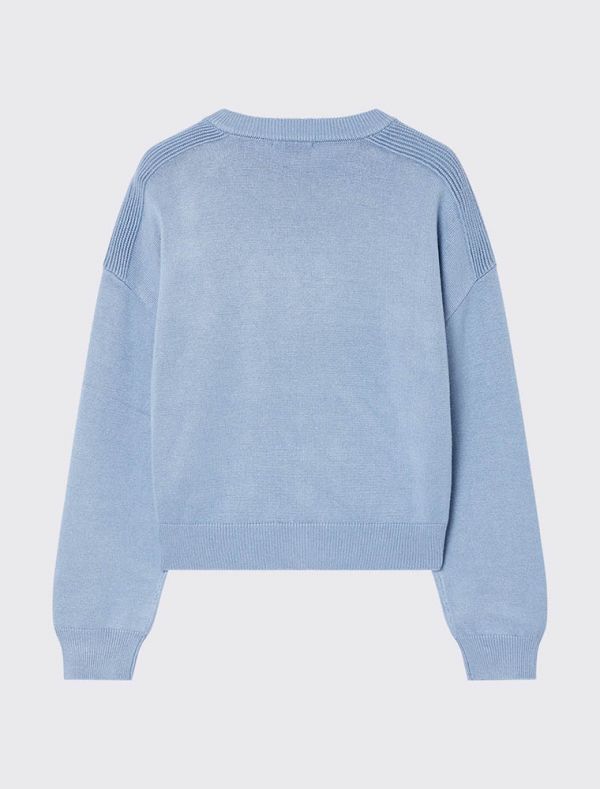 Maglia manica lunga Liu Jo - azzurro
