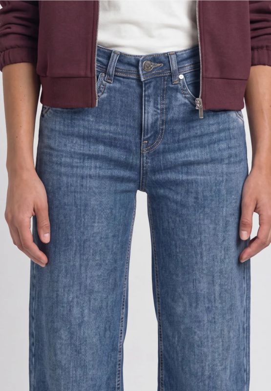 Pantalone jeans Street One - blu medio