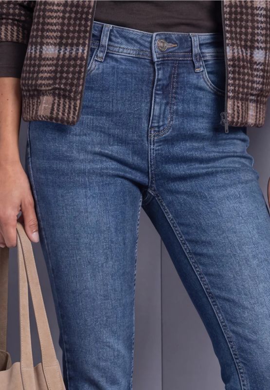 Pantalone jeans Street One - blu medio