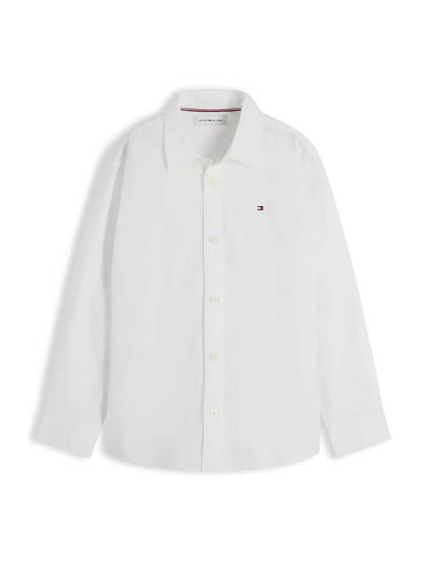 Camicia manica lunga Tommy Hilfiger - white