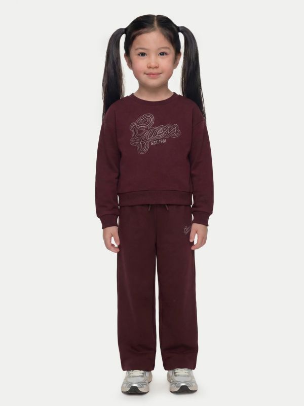 Maglia in felpa Guess - bordeaux
