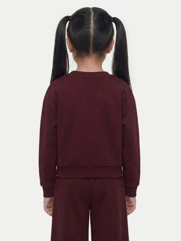 Maglia in felpa Guess - bordeaux