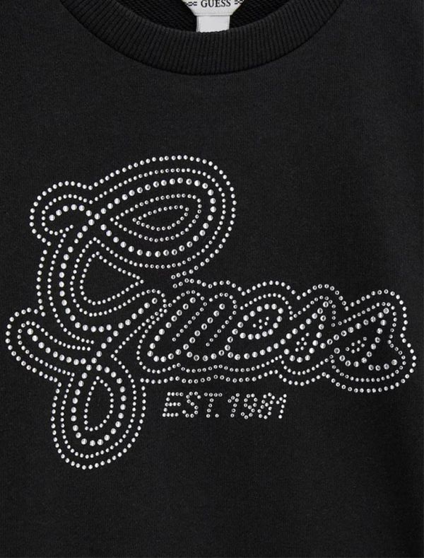 Maglia in felpa Guess - black
