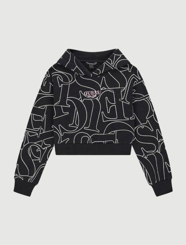 Maglia in felpa Guess - nero