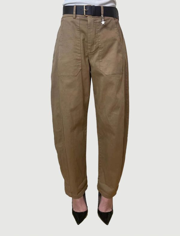 Pantalone Susy Mix - tabacco