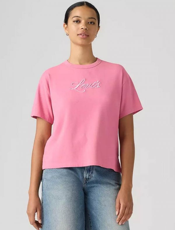 T-shirt manica corta Levi's - rosa