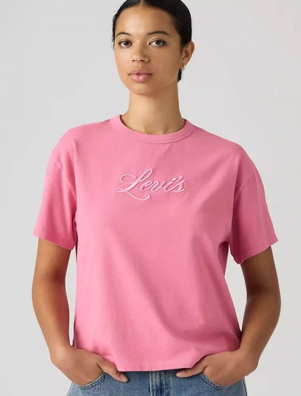 T-shirt manica corta Levi's - rosa