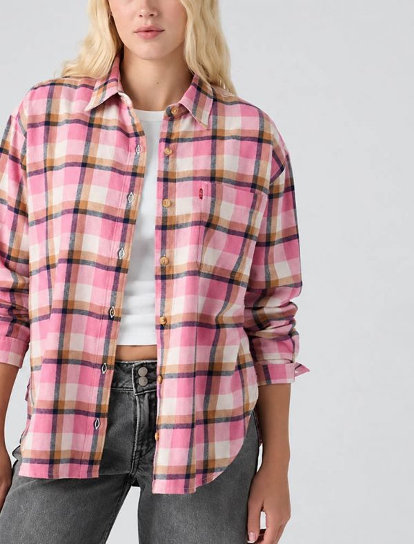 Camicia manica lunga Levi's - rosa marrone
