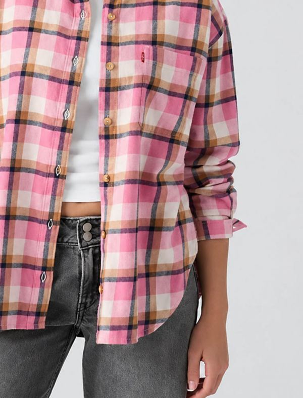 Camicia manica lunga Levi's - rosa marrone