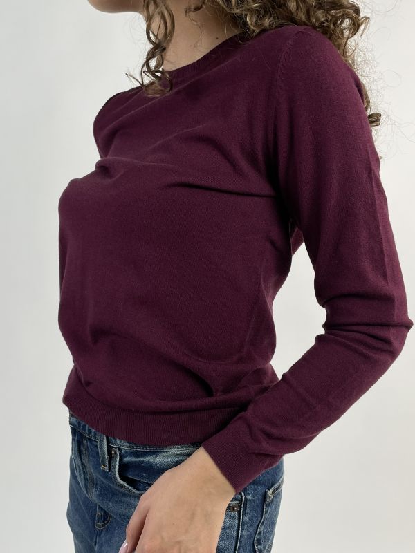 Maglia manica lunga Griffai - bordeaux