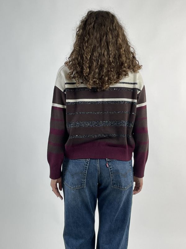 Pullover manica lunga Griffai - multicolore