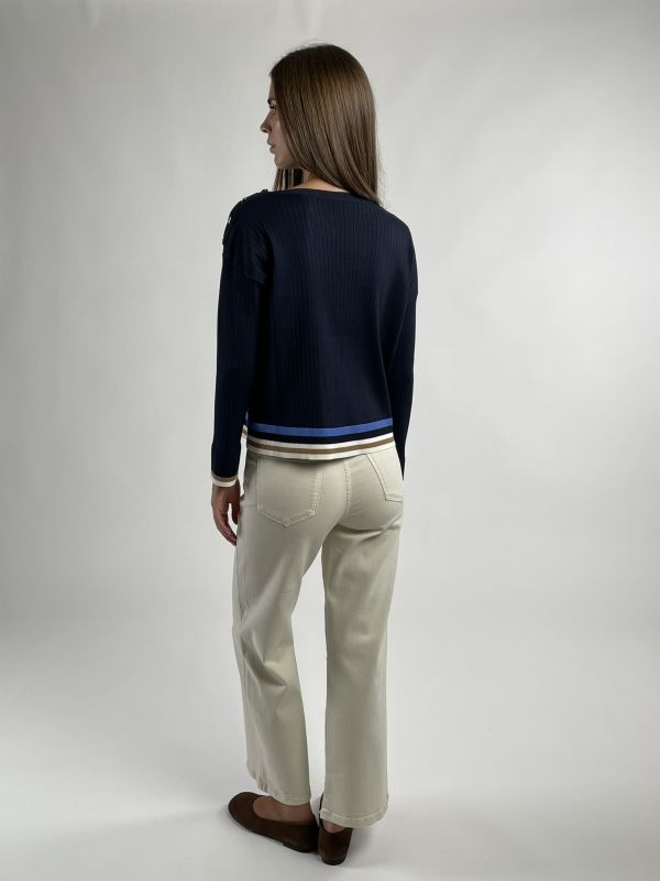 Maglia manica lunga Freedom By Pennyblack - blu azzurro