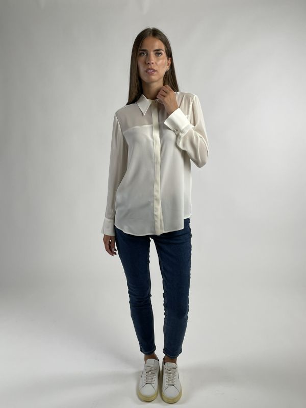 Camicia manica lunga Emotion By Pennyblack - avorio
