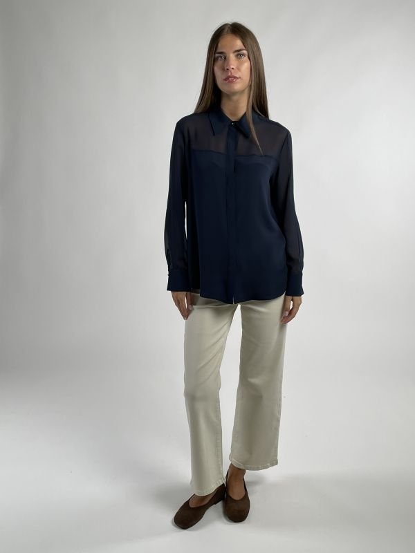 Camicia manica lunga Emotion By Pennyblack - blu