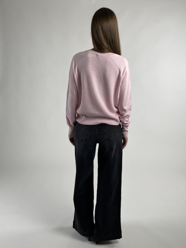 Pullover manica lunga Pennyblack - rosa