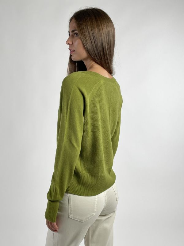 Pullover manica lunga Pennyblack - verde