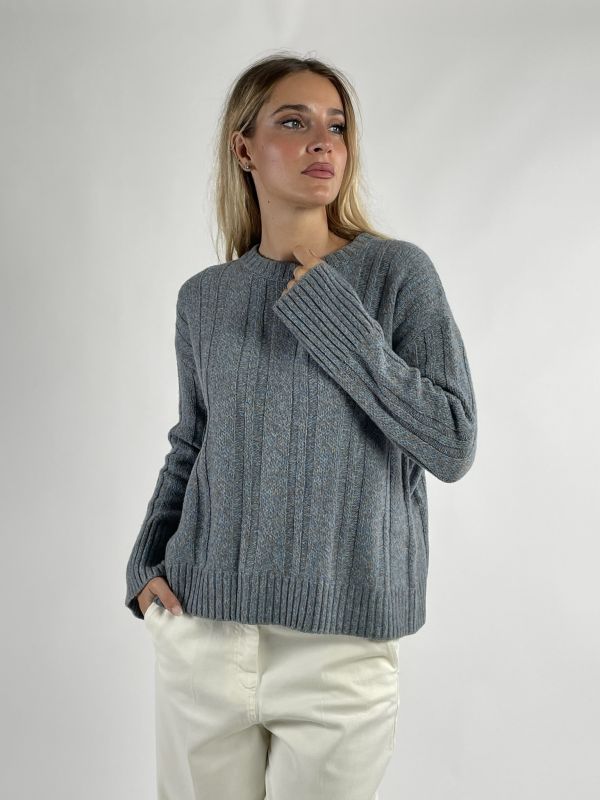 Pullover manica lunga Pennyblack - marrone bluette
