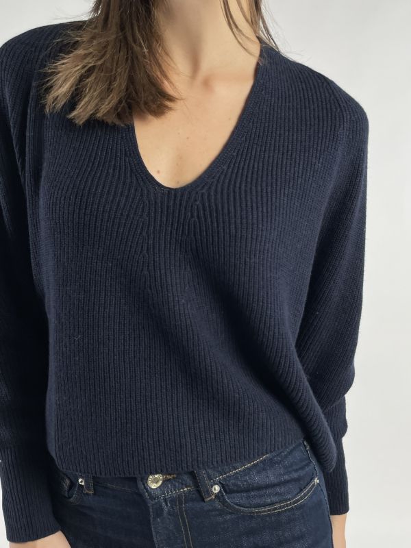 Pullover manica lunga Pennyblack - blu
