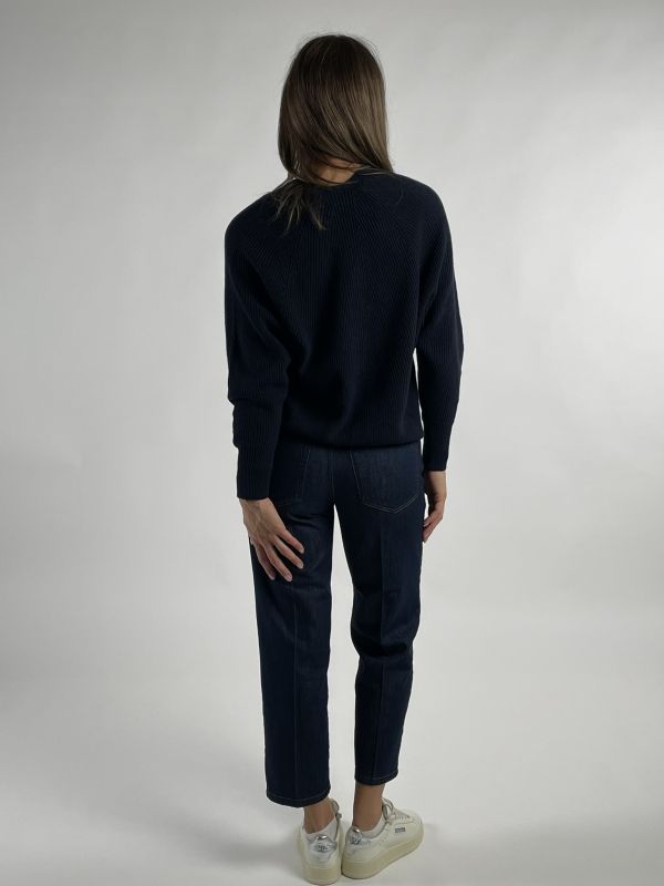 Pullover manica lunga Pennyblack - blu