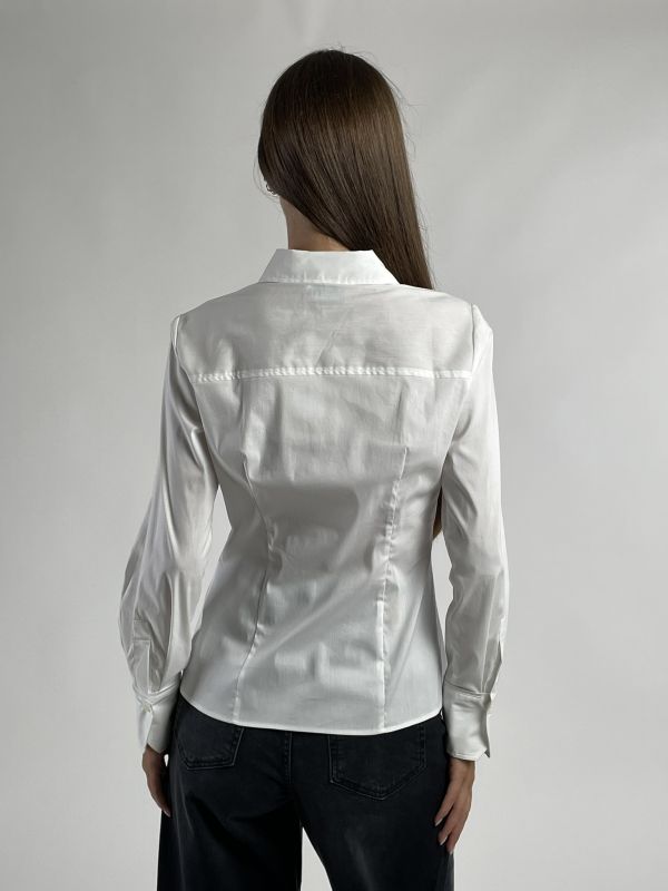 Camicia manica lunga Pennyblack - bianco