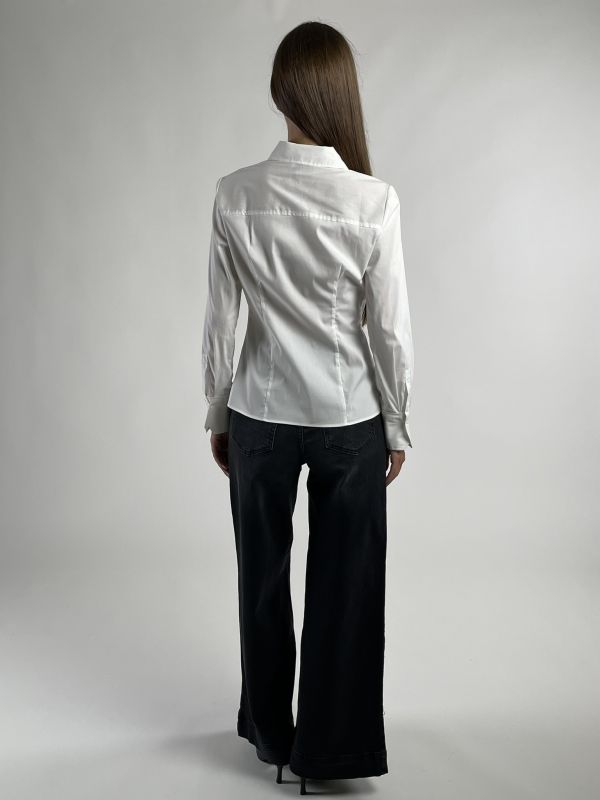 Camicia manica lunga Pennyblack - bianco